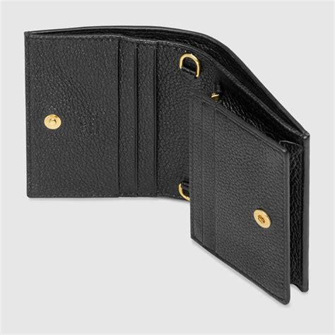 gucci zumi card case wallet